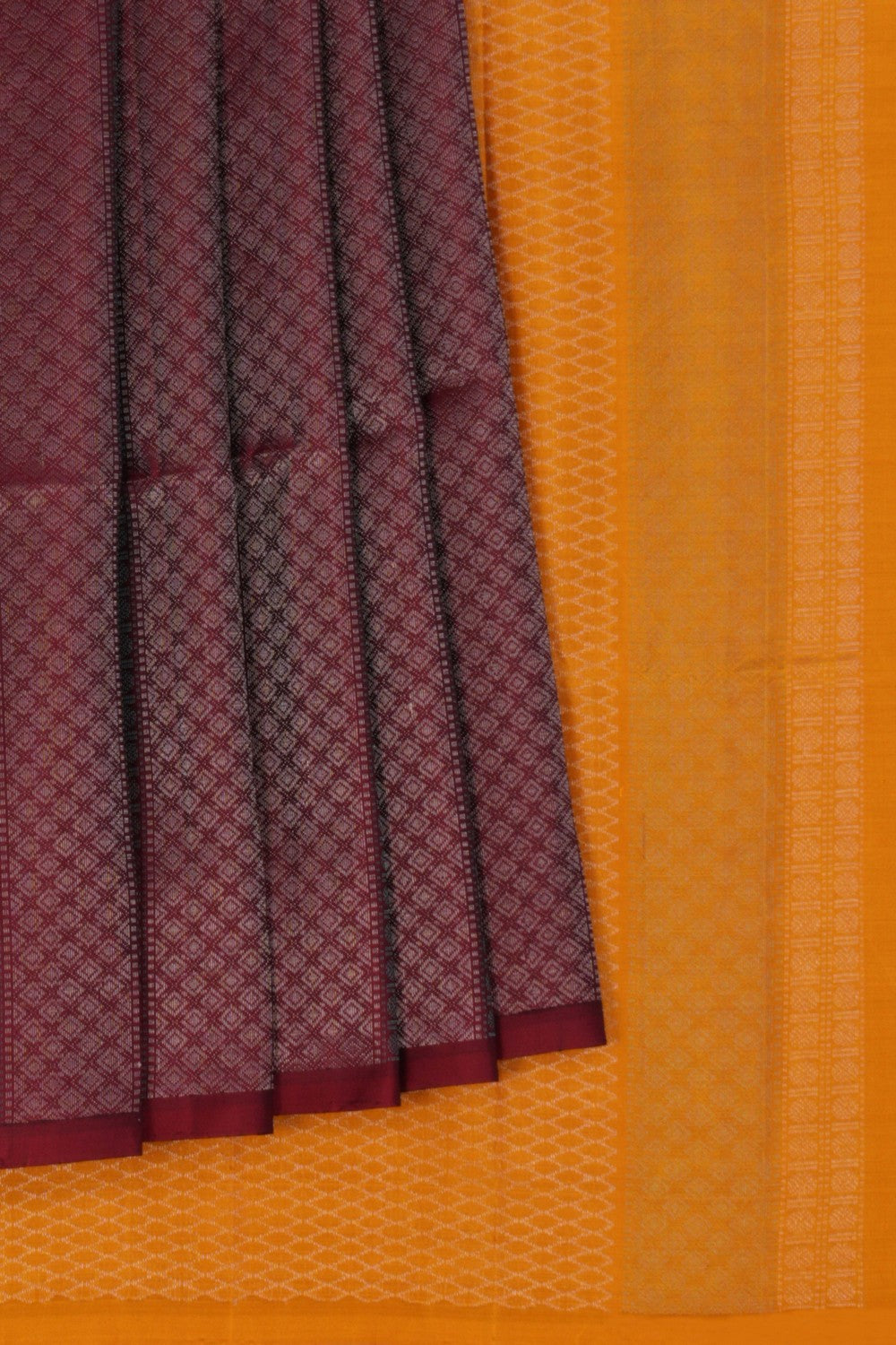 Image of Maroon South Silk Saree